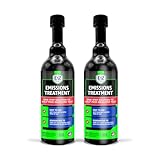 EZ Pass™ Emissions Treatment | Catalytic Converter & O2 Sensor Cleaner | Emissions System Support | Smog Test Prep | 16 fl oz, 2-Pack