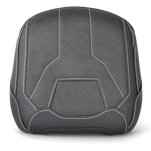Asiento motocicleta para Tracer 9 GT de 2021 a 2024 cojín trasero de PU sintético negro