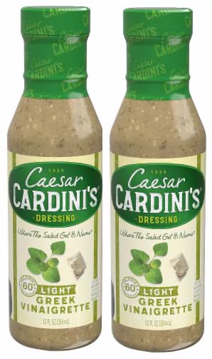 Generic Pack Of 2 Light Greek Vinaigrette Salad Dressing 12 fl oz