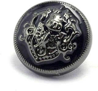 5pcs Metal Buttons for Clothing Crafts - Premium Sewing Accessories Buttons for Garments and Coats