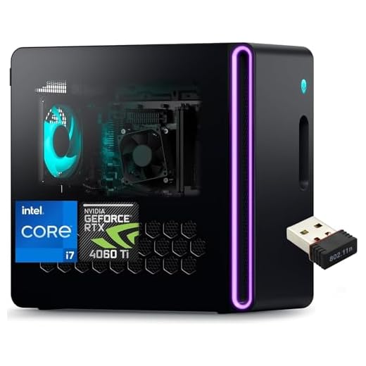Alienware 2024 Aurora R16 Gaming Desktop,with Microsoft Office Lifetime License, Intel 14th Gen i7-14700F Up to 5.4GHz, GeForce RTX 4060 GPU, 32GB DDR5 RAM, 2TB SSD, 2TB HDD, Wi-Fi 6E, Windows 11 Pro