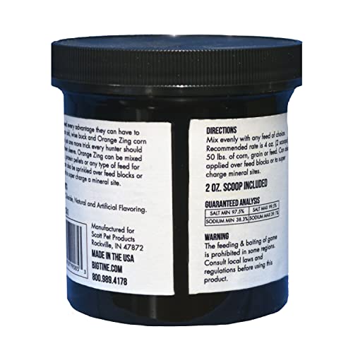 Big Tine Corn Coat, Orange Zing, 473 ml