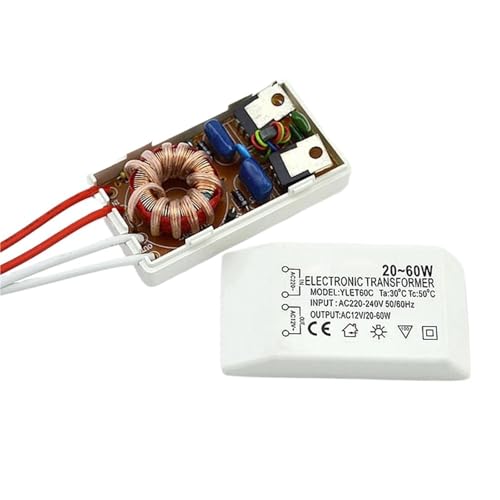 Transformateur 220V à 12V CA-CC pour lampe halogène basse tension