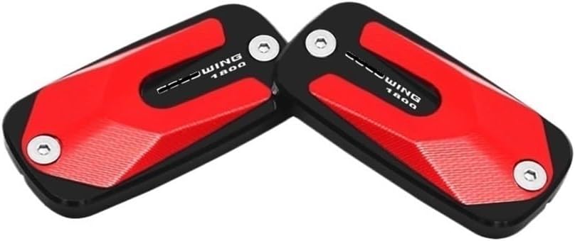 Brake Master Cylinder Cover for Go&ldwing 1800 GL1800 2001-2011 2012 Motorcycle Accessories CNC Front Brake Clutch Cylinder Fluid Reservoir Cover Cap