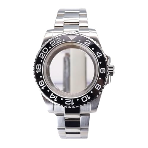 1pc 40 �~�����[�g�������Y���v�P�[�X 20 �~�����[�g���u���X���b�g�T�t�@�C�A�N���X�^�� Eta 2824 PT5000 �Z���~�b�N(Glass bottom cover12,Eta 2824)