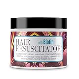 GOLD BANNER BEAUTY PRODUCTS GOOD2GRO Hair Resuscitator with Biotin, Repairs, Restores & Strengthens Damaged Hair & Edges, Re-Energizes The Hair Roots To Stimulate Healthy Follicle Growth 4oz.