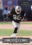 2002 Playoff Honors Football #70 Jerry Rice Oakland Raiders Official NFL Trading Card