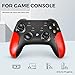 Multiplatform Bluetooth Game Controller for Android & iPhone Apple Arcade MFi Games,Wireless Controller for Switch/Windows/Mac/PS3/PS4,Turbo,Dual Vibration,Wuzcon