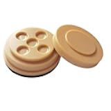 GUHOFIND 1PC 5-in-1 Plastic Watch Oil Cup with Dust-Free Cover & Non-Slip Pad Grease Tray Container for Watch Repair