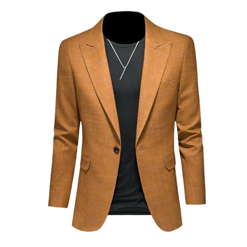 Blazer business décontracté homme à carreaux classiques