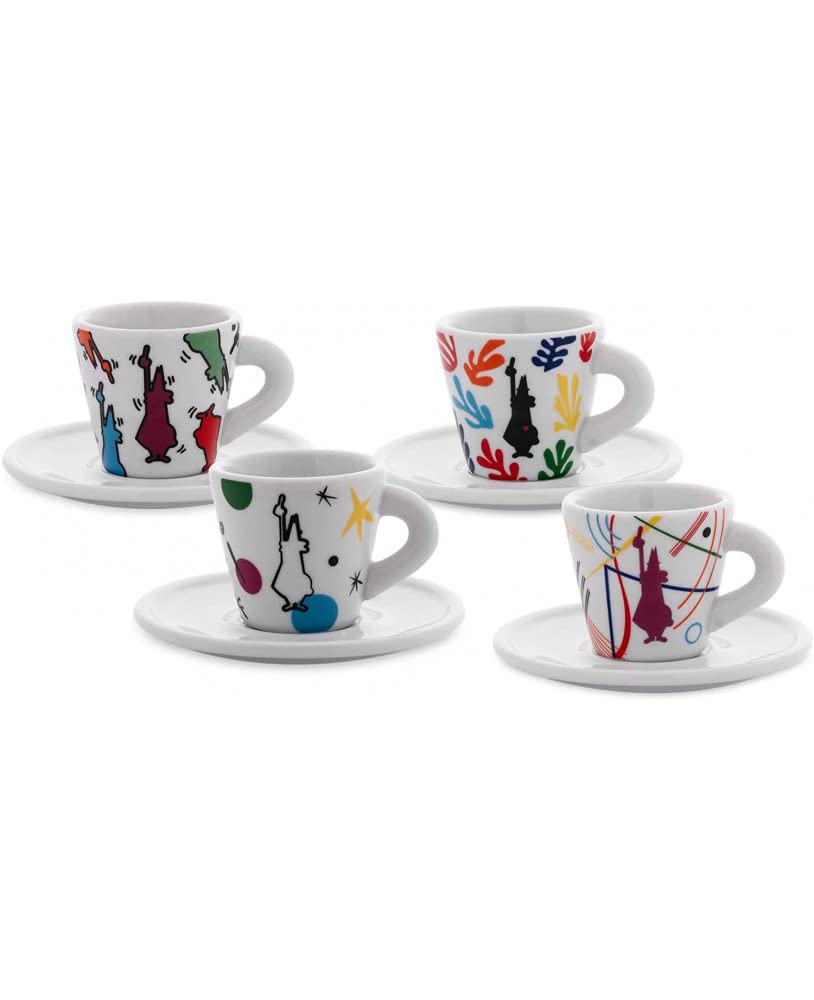 Bialetti Set of 4 Espresso Arte Coffee Cups with Saucers - Review, Price and Buying Guide