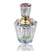 H&D Egyptian Crystal Glass Perfume bottles Empty Bottle for Home Decor