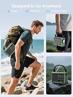 ROCAM Kurbelradio, 12000mAh Notfallradio mit Solar, Camping Radio mit AM/FM – Ansicht 7