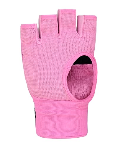 Image of Gel Boxing Hand Wraps Inner Gloves for Men & Women, Quick Slip-On Padded Knuckle Protection with Wrist Support for MMA, Muay Thai & Kickboxing, Heavy Bag & Martial Arts