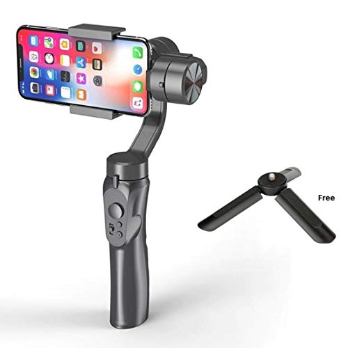 BKN® Gimbal 3-Axis Handheld Stabilizer Built-in Lithium Battery with USB Charging Ways & Free Mini Tripod Stand for All Smartphone | Vlog Youtuber | Live Video Record & More BKN® Gimbal 3-Axis Handheld Stabilizer Built-in Lithium Battery with USB Charging Ways & Free Mini Tripod Stand for All Smartphone | Vlog Youtuber | Live Video Record & More