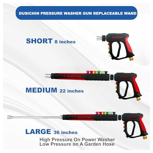 DUSICHIN 36" Pressure Washer Gun Wand
