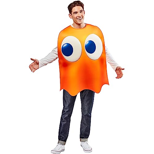 Rubies NECA Adult Pac-Man Foam Costume Tunic, Clyde, One Size