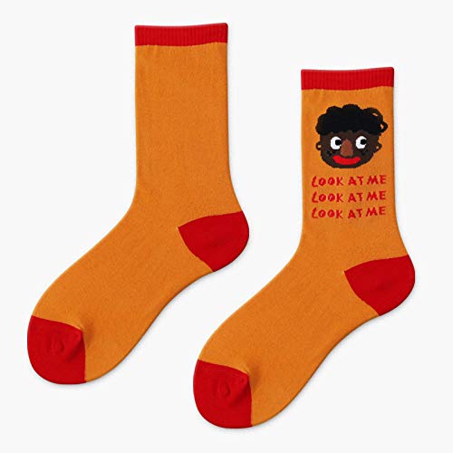 Chaussettes femmes Harajuku en coton à motifs mode d'hiver