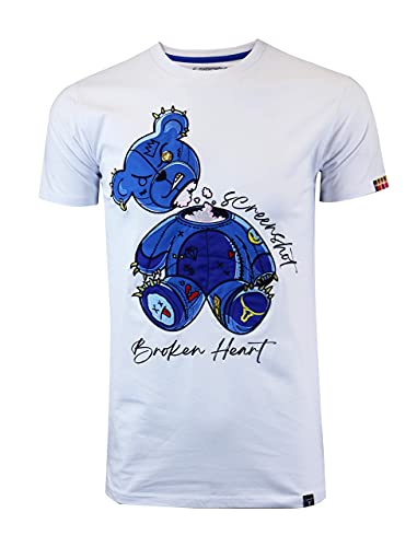 SCREENSHOT Men's Hipster Hip-Hop Designer T-Shirt - Urban Streetwear, 60% Cotton/40% Poly, NYC Style