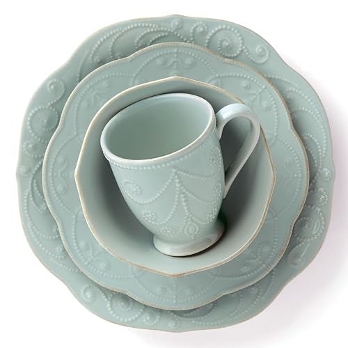 Lenox French Perle 4-Piece Place Setting, Ice Blue,12 oz - image 2