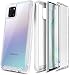 Produktbild Leedia Note 10 Lite Hülle 360 Grad Handyhülle Galaxy Note 10 Lite Stoßfest Schutzhülle Bumper Case Transparent mit Eingebautem Displayschutz Cover rutschfest für Samsung Galaxy Note 10 Lite 6,7 Zoll
