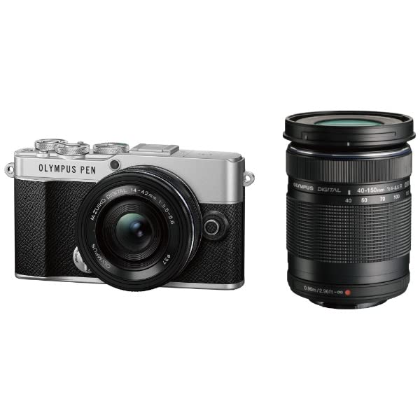 Amazon | OM SYSTEM PEN E-P7 EZダブルズームキット シルバー