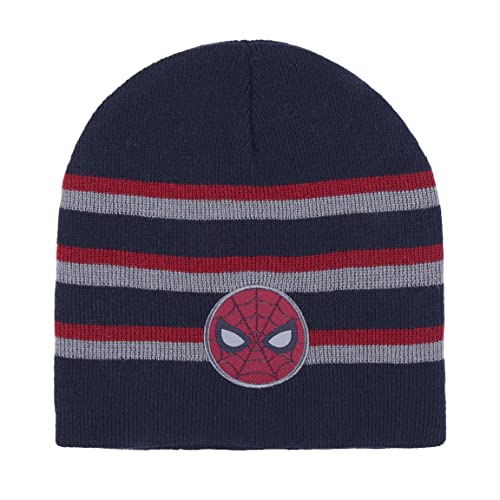 Cerdá life's little moments bonnet garçon de spiderman pour vous protéger du froid hivernal-licence officielle marvel, multicolore, normal