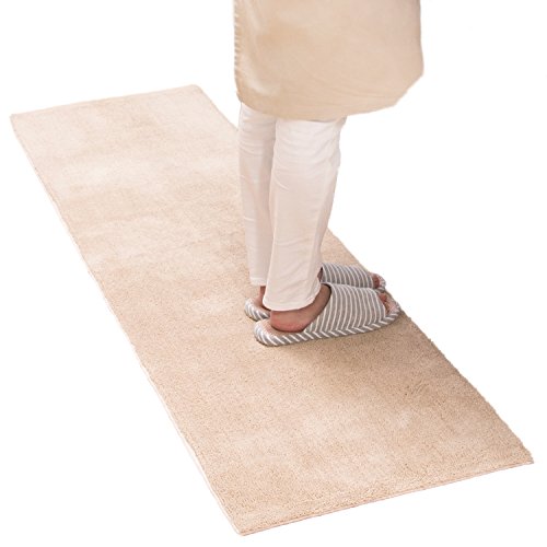 オカ 乾度良好Dナチュレ ロングマット ベージュ 約50cm×180cm