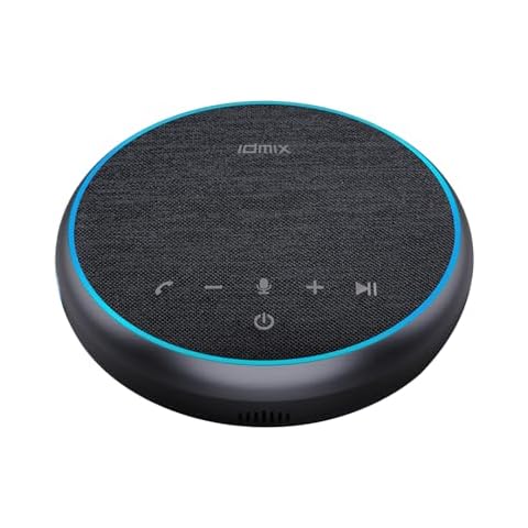 IDMIX Bluetooth Speakers, Portable Speakers Bluetooth for Business, IPX6 Waterproof Shower Speaker, for Party, Movie, Gaming Cover