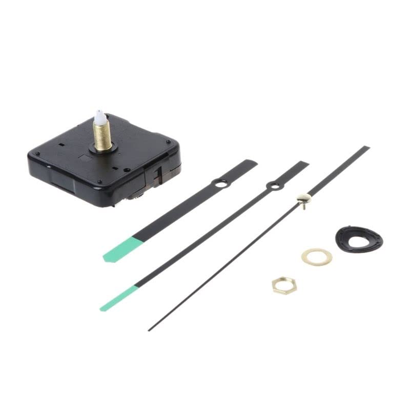 JFDBGU DIY Mécanisme de Mouvement d'horloge de Quartz Handles Outils de réparation de paroi pièces Set Kit Set 54-64