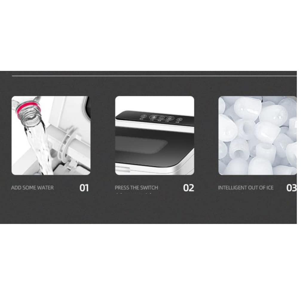 Fabricante de Hielo de 15 kg de Agua pequeña for el Grifo automático en la Tienda de té de Leche Gota automática Hielo Fabricante de Hielo