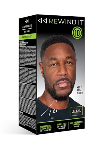 REWIND IT 10 Jet Black Men's Hair Color
