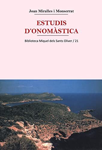 Portada de Estudis d'onomàstica