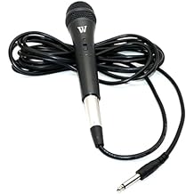 WinBridge Handheld Wired Dynamic Microphone, Professional Vocal Mic with Cable for Karaoke, Podcasting,Live Performance,Includes 9.8 ft XLR Audio Cable to 1/4 Audio Connection
