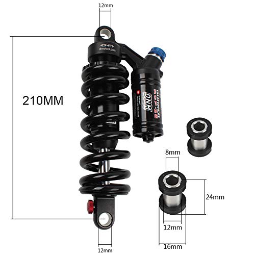 Catazer Rcp2S Downhill Bicycle Metal Rear Suspension Spring Shock 190Mm 200M 220Mm 240Mm 550 Lbs Mtb Bike Rear Shocks (190Mm*550Lbs) #TOP1