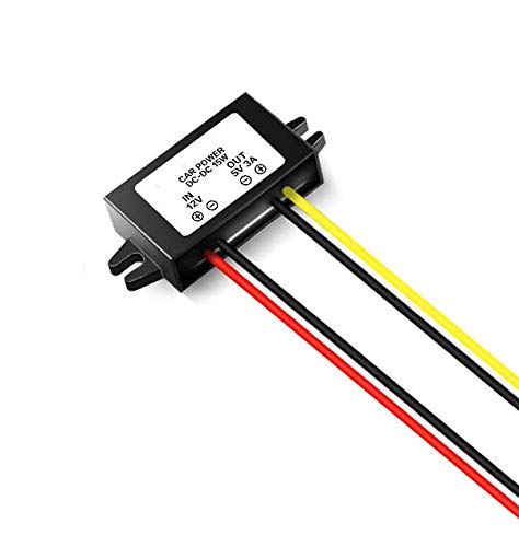 Magnolian 2 Pack Car Led Display Power Supply 12V To 5V 3A Dc/Dc Buck Converter Module #TOP2