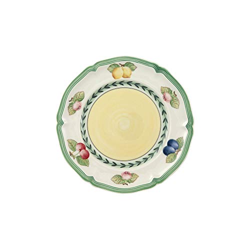 Villeroy & Boch French Garden Fleurence Plato para Pan, 17 cm, Porcelana Premium, Blanco/Colorido