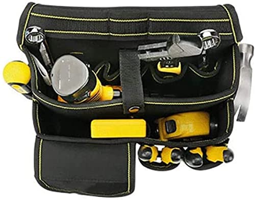 Tool Belt Bag,Garden Tool Pouch Heavy Duty Canvas Tool Waist Apron with Adjustable Belt Durable Gardening Tool Waist Bag Multifunctional Pou - Image 3