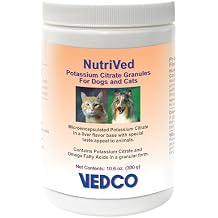 Nutrived Potassium Citrate Granules for Dogs and Cats, 300g