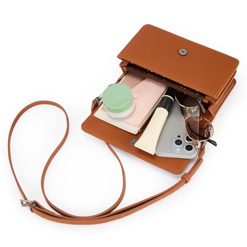 Image of Wrangler Small Crossbody Wallet Purses RFID Trendy Purses for Women with Adjustable Straps