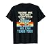 Funny Retro Vintage Camping Crazy Camp with Us Van RV Camper T-Shirt