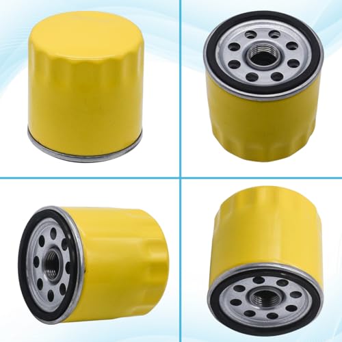 JDLLONG 20-083-02-S 20-083-06-S Air Filter and 52 050 02-S Oil Filter Kit Fit for Kohler Courage 15-22 HP YTH21K46 YTH20K46 Engines with Valve Cover Gasket - Thumbnail 3