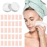 DECHOUS Disposable Compressed Cotton Face Towels Versatile Mini 100pcs for Travel and Emergencies