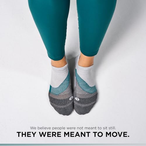 Image of Feetures Elite Light Cushion No Show Tab Sock Wave