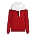 Produktbild ESAILQ Damen hellblau grün rot gestreift türkis Partykleider Herbst Lange schoene Spitzenkleider suche in gestreiftes Kleider online bestellen (S,Rot)