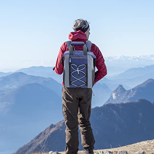 Abccamping Cooler Backpack, 24-Can（15L） Lightweight Insulated Bag, Leak Proof Soft Cooler Bag - Keep 24 Hours For Camping, Fishing, Road Tripping, Hiking, Picnicking, Beach #TOP5