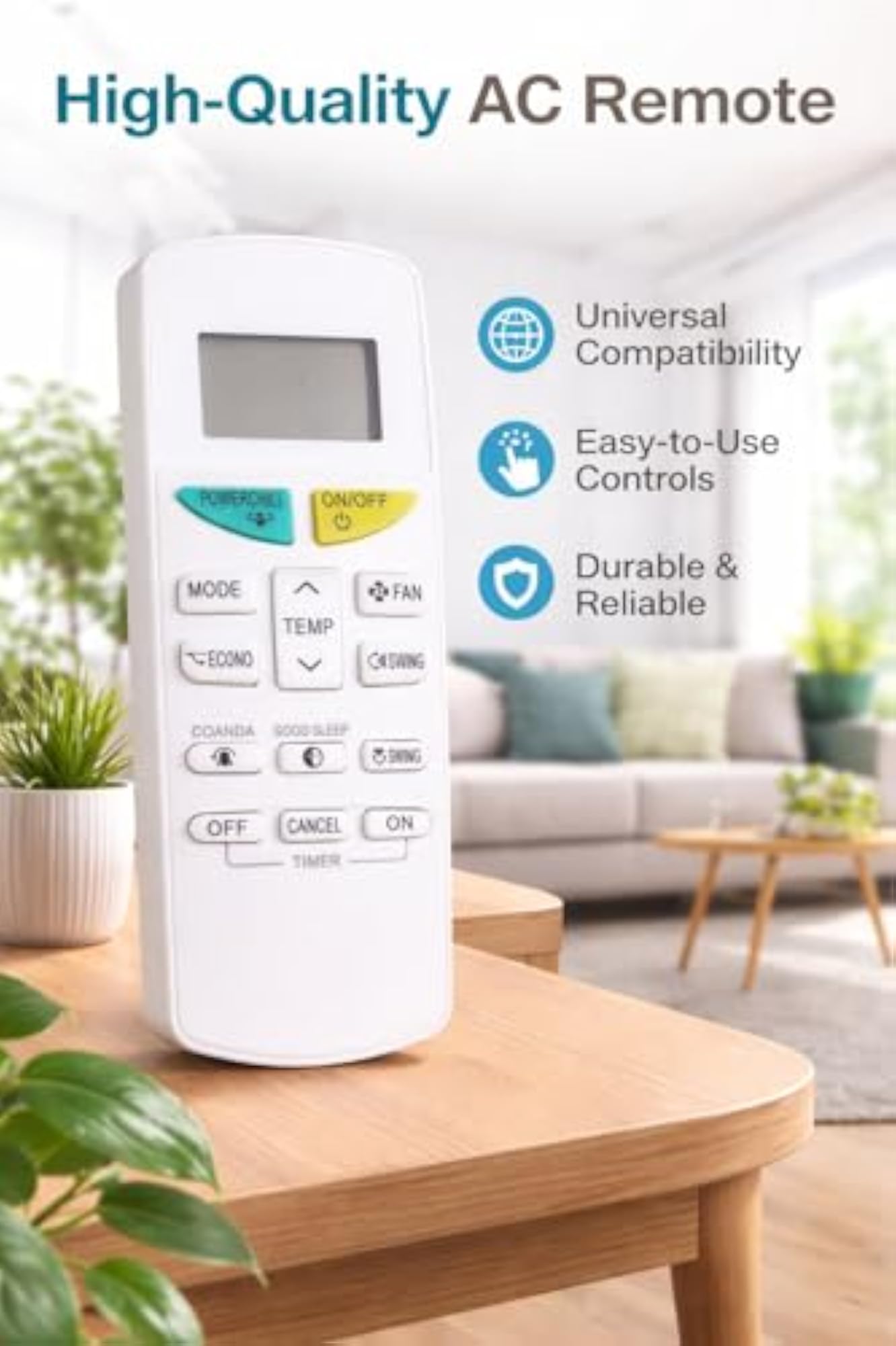 Original Universal AC Remote Compatible for Daikin
