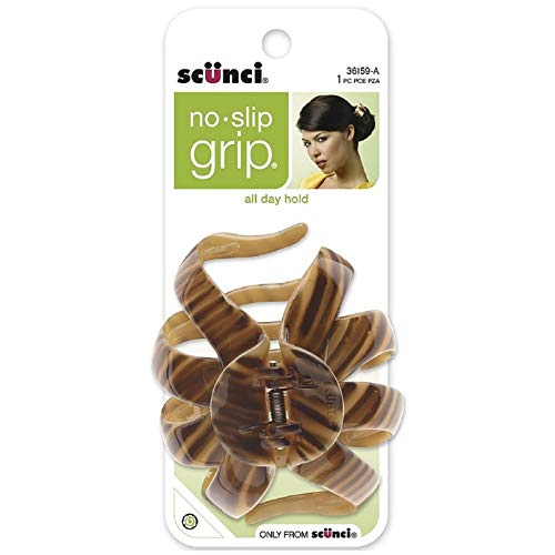 Scunci No-Slip Grip Large Octopus Clip, Color May Vary 1 ea (Pack of 4)
