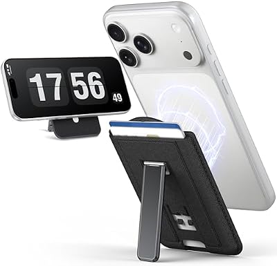 Oterkin Magnetic Wallet with Adjustable Phone Stand