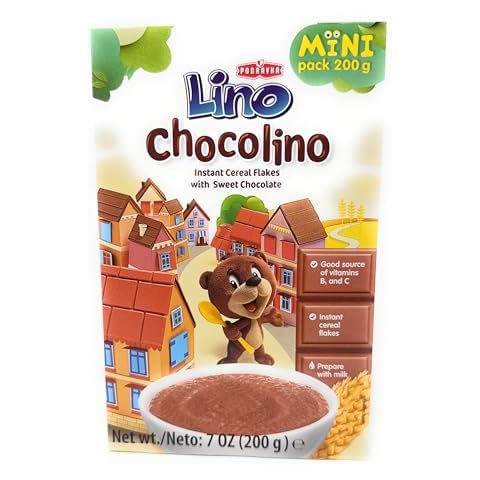 Sweet Chocolate Cereal Flakes with Lino Chocolino - 200g by PODRAVKA Cover